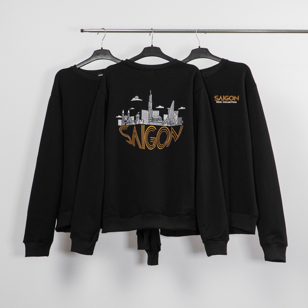[Mã INCU20 giảm 20K đơn 150K] Áo nỉ dài tay sweater The Bad God Saigon