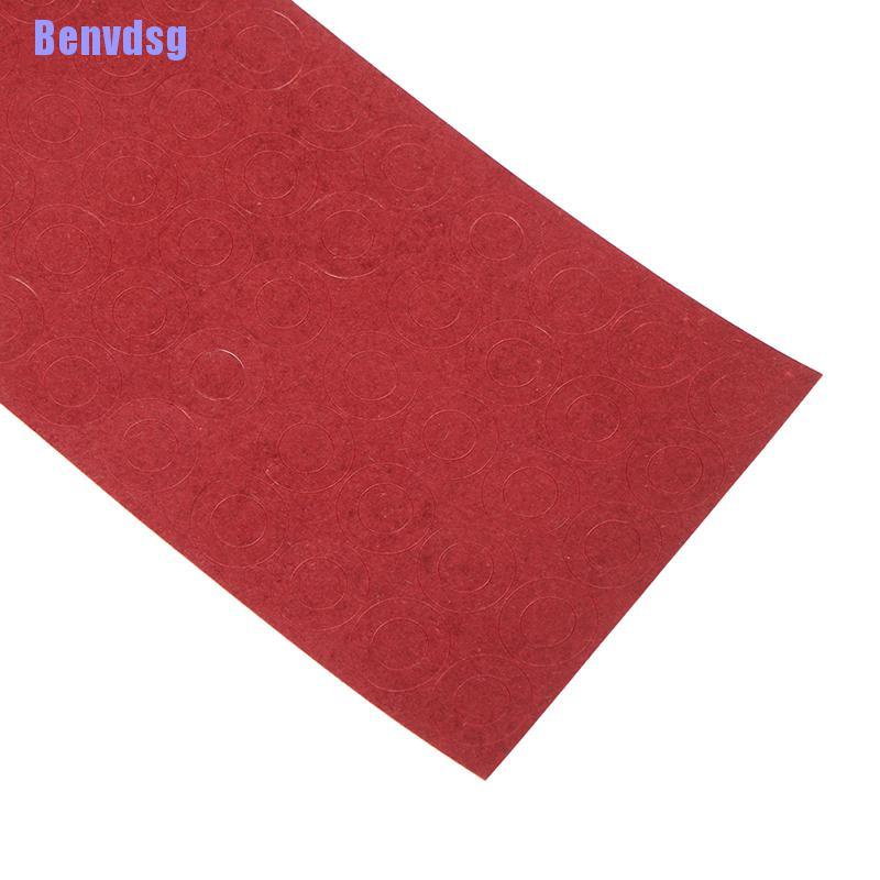 Bộ 200 Vòng Giấy Cách Nhiệt Màu Đỏ Cho 18650