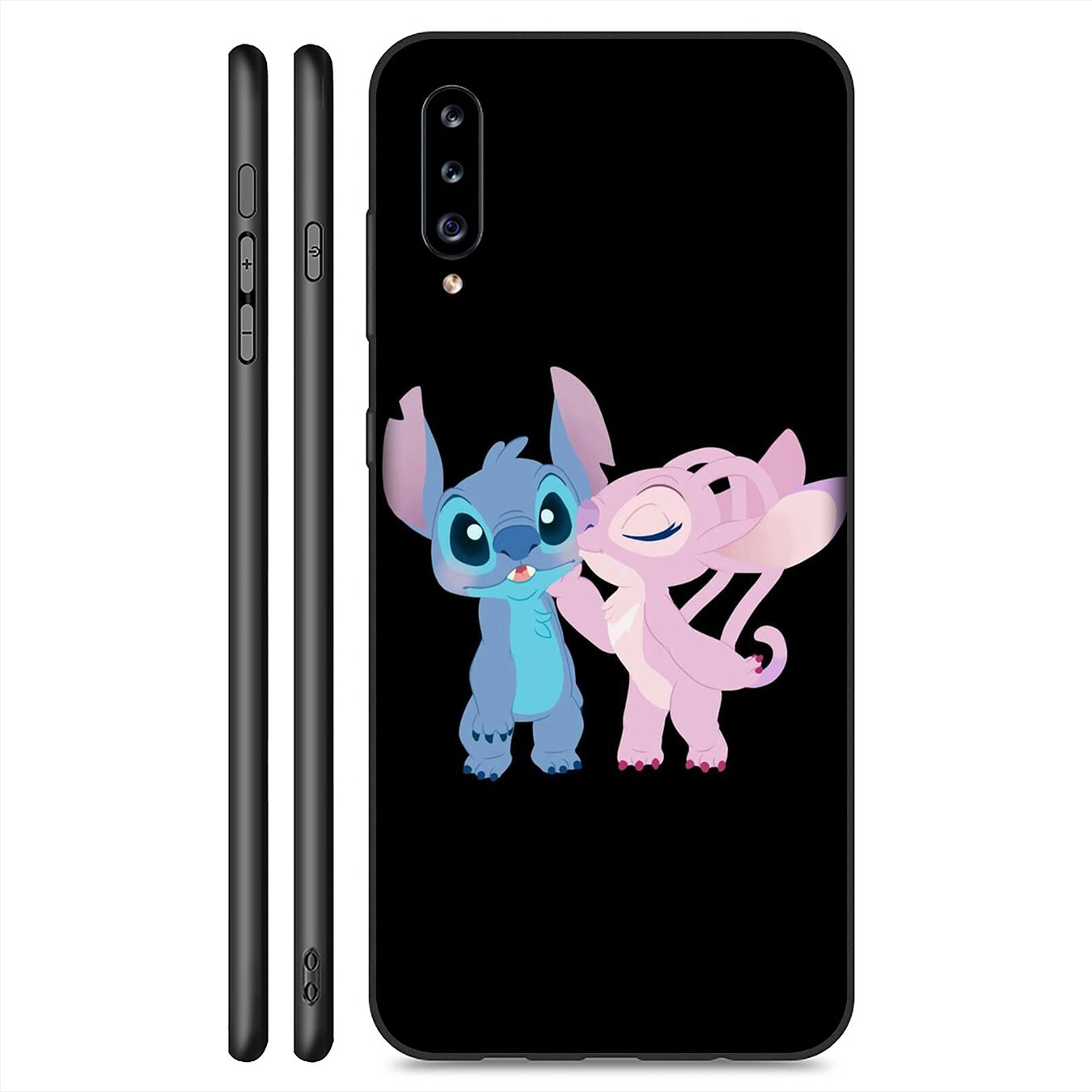 Samsung Galaxy A02S J2 J4 J5 J6 Plus J7 Prime A02 M02 j6+ A42 + Casing Soft Silicone H28 Cute funny Stitch Phone Case