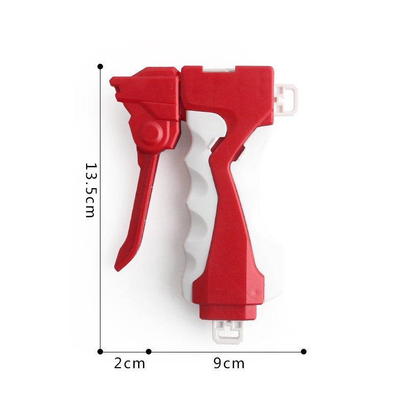 Tay Cầm Khởi Động Có Thể Tháo Rời Màu Đỏ & Trắng Chuyên Dụng Cho Brust Beyblade