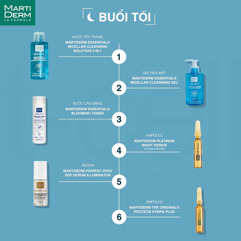 [MARTIDERM] Nước cân bằng dưỡng ẩm cho da thường đến da khô MARTIDERM BLOOMING TONER