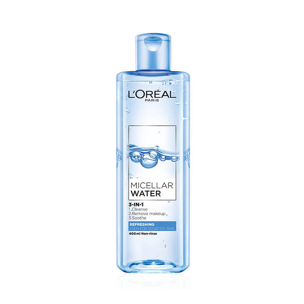 Nước tẩy trang L'Oreal Paris 3-in-1 Micellar Water 95ml và 400ml