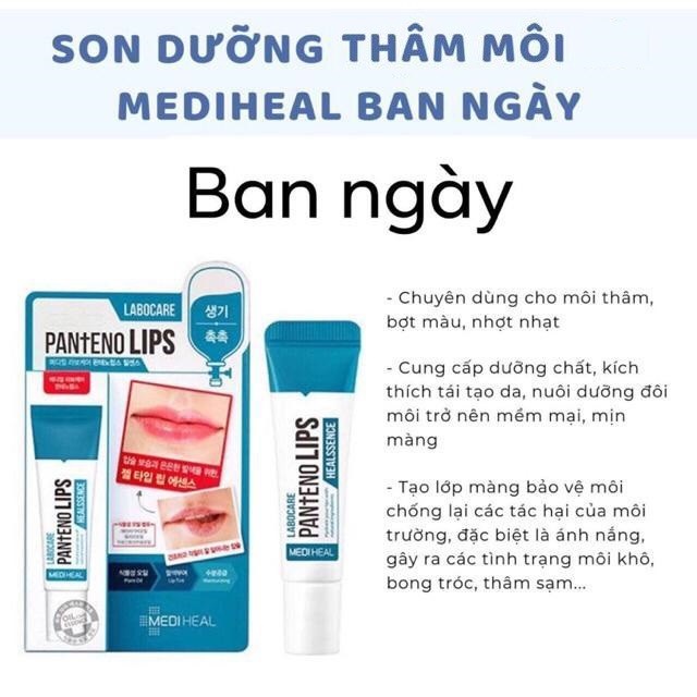 [Mã FMCGCO8 giảm 8% đơn 150K] Son Dưỡng Giảm Thâm Môi Mediheal LABOCARE PAN+ENO LIPS 10ml