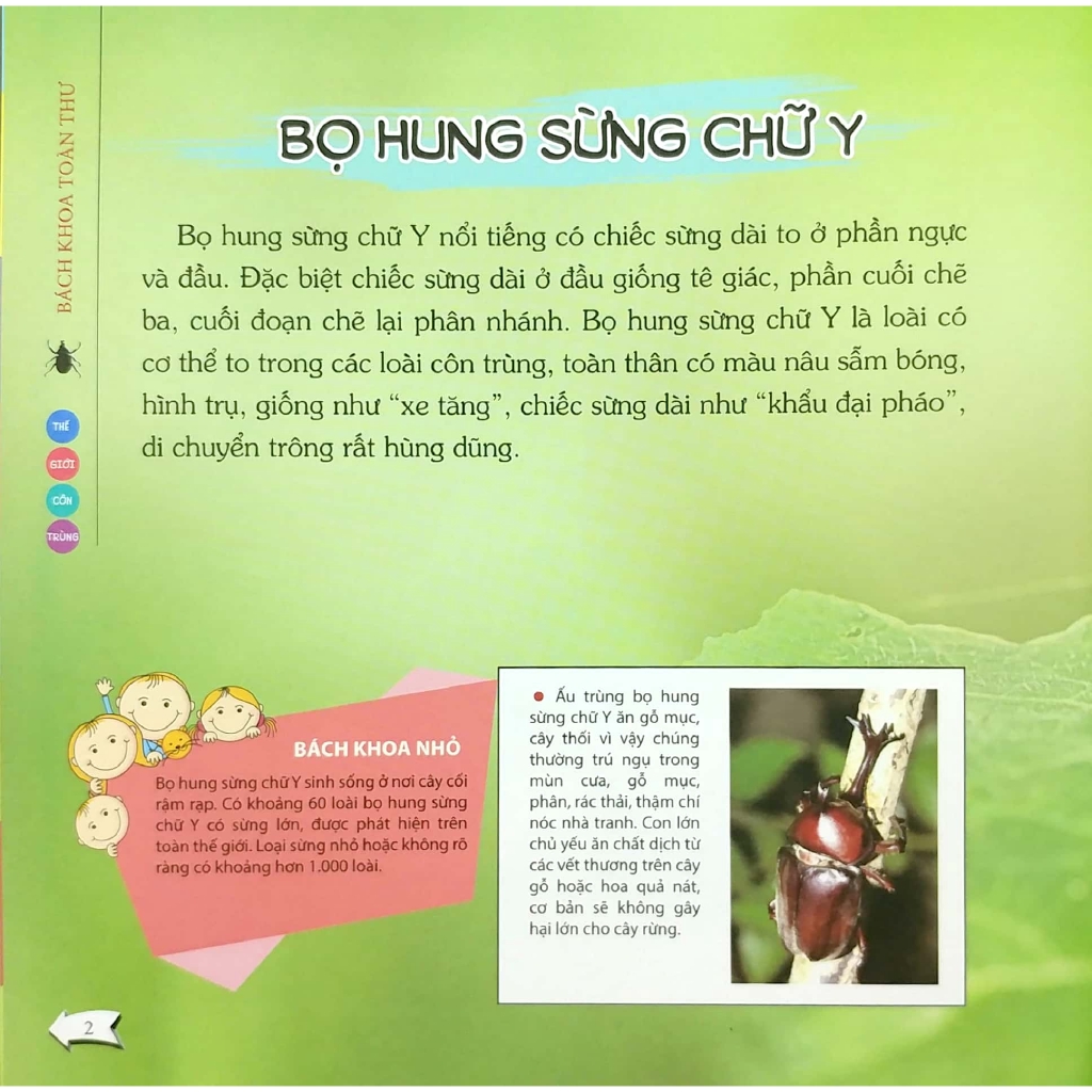 Sách - Bách Khoa Toàn Thư Nhỏ - Thế Giới Côn Trùng (2017)