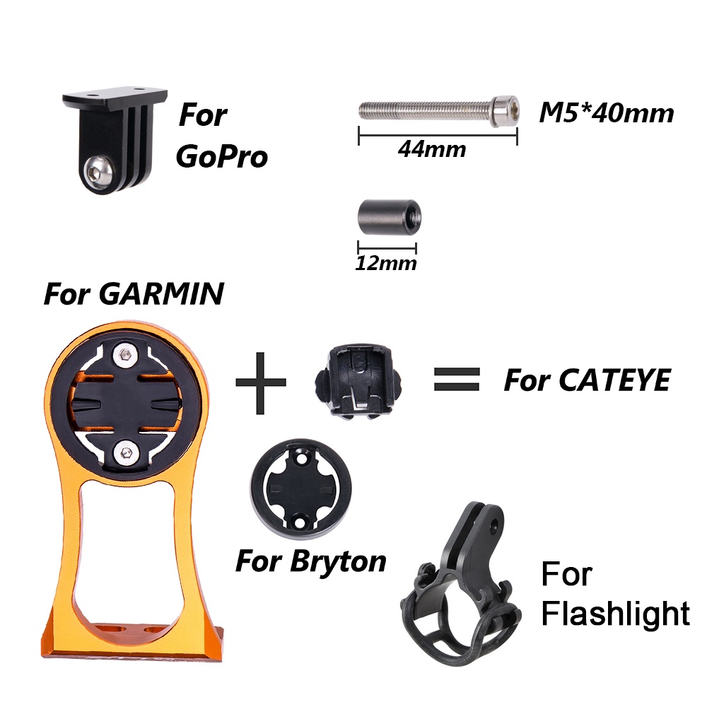 Giá treo ZTTO MBJ3 gắn camera/ đồng hồ/ GPS cho xe đạp