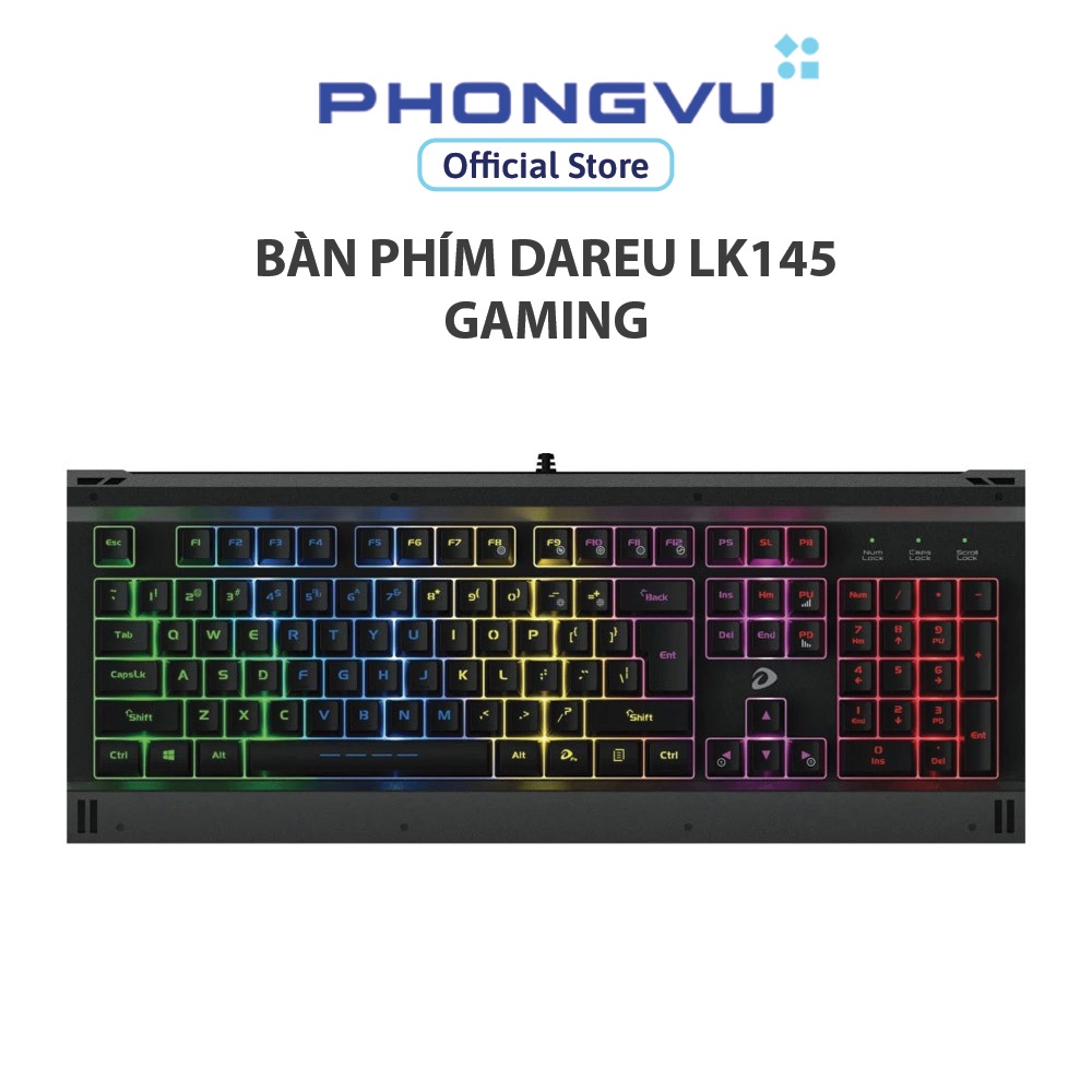 Bàn Phím Dareu LK145 Gaming đen - Bảo hành 24 tháng