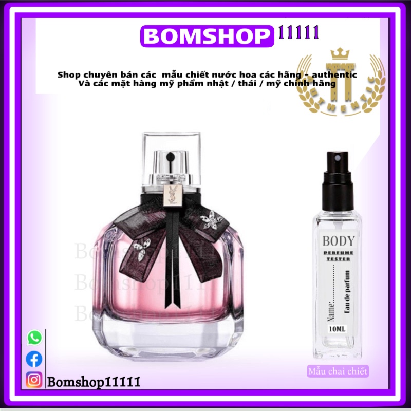 Nước hoa YSL Mon Paris Floral EDP ( Mẫu dùng thử 2ml/5ml/10ml ) -bomshop11111