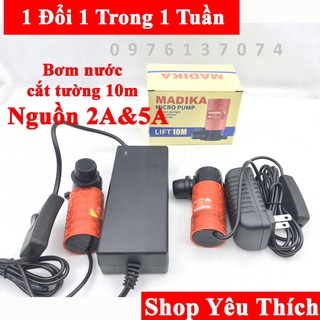 máy bơm nước cắt tường đẩy cao 10m hãng MDK