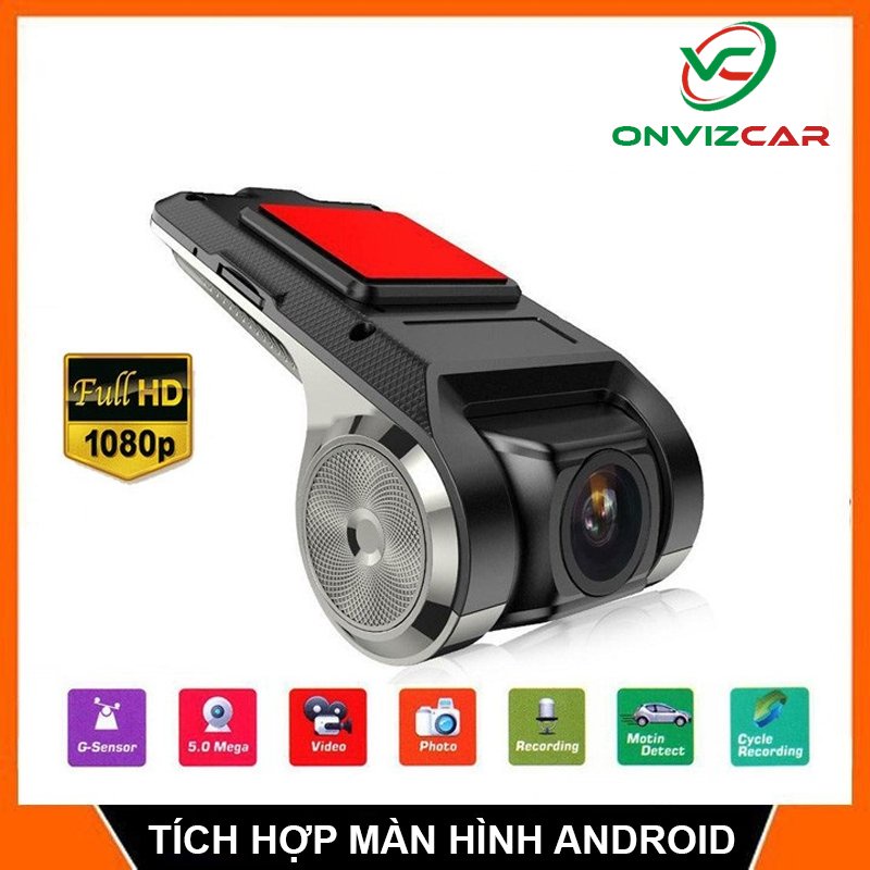 Camera hành trình ô tô tích hợp màn adroid siêu nét FULL HD 1080P | BigBuy360 - bigbuy360.vn