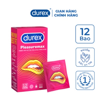 Bao cao su Durex Pleasuremax 12 bao