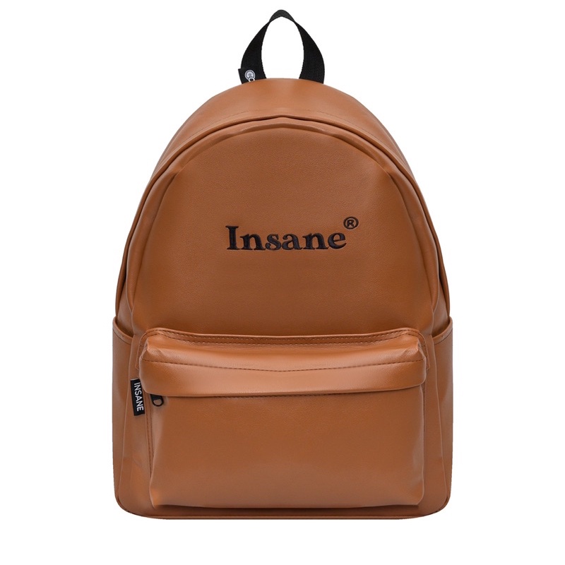 [Balo Insane®] Leather Backpack - màu Nâu