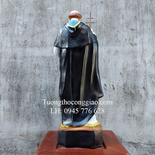 Tượng Thánh Đa Minh 60cm composite