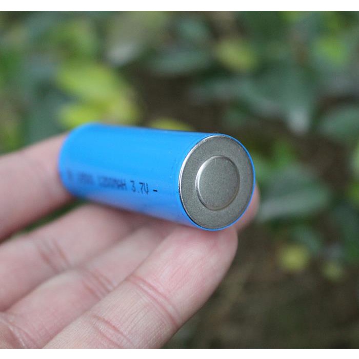 Pin lithium 18500  3.7V 1200mah