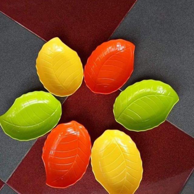 Đĩa đựng kẹo,thức ăn hình lá cây