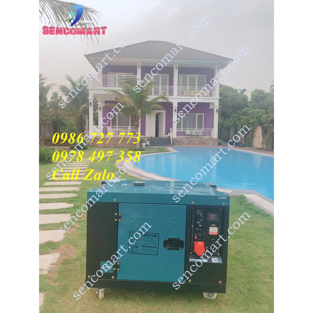 Máy phát điện chạy dầu 3 pha 8kw Bmb 9800ET hàng chính hãng bảo hành 12 tháng