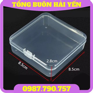 [Khuyến Mại] Hộp nhựa vuông trong suốt đựng đồ đa năng tiện dụng cho gia đình - Quá Rẻ