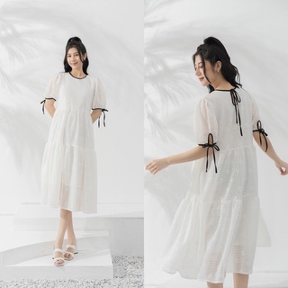 Váy bầu Suông đẹp mùa hè công sở dáng dài đuôi cá