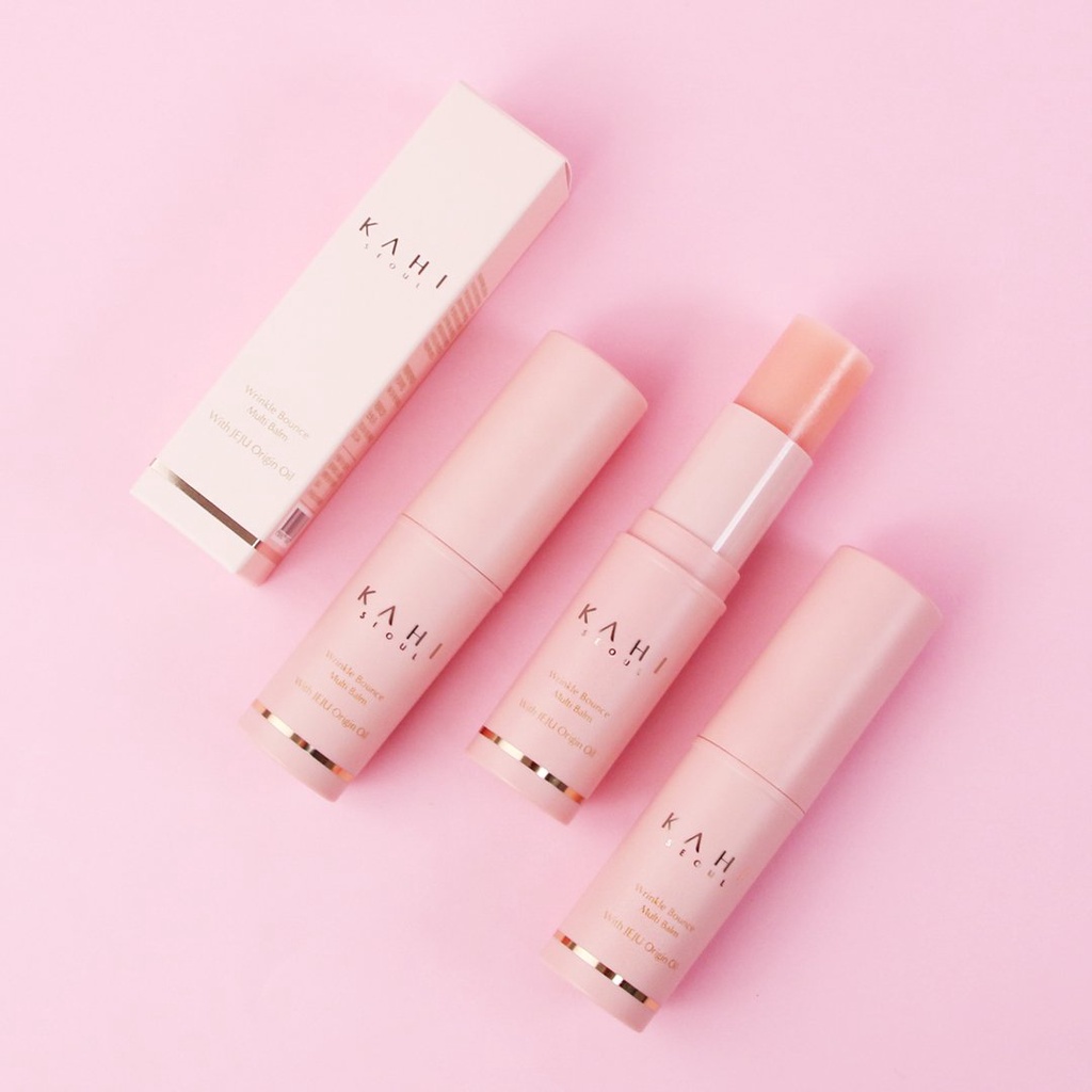 Sáp dưỡng da mặt và cổ KAHI chống nếp nhăn Wrinkle Bounce Multi Balm 9g