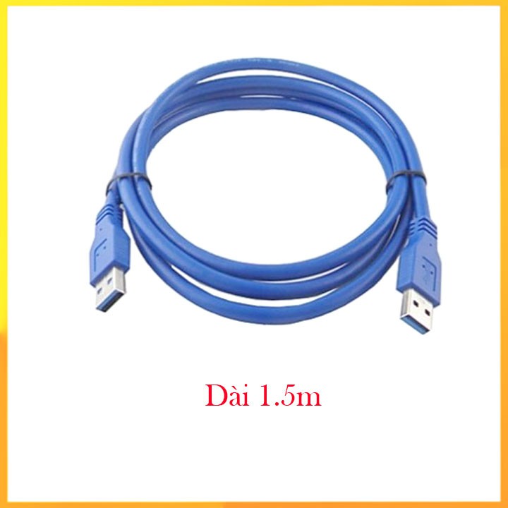 Dây usb 2 đầu đực loại xịn dài 1.5m | BigBuy360 - bigbuy360.vn