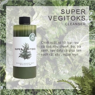 SỮA RỬA MẶT RAU CỦ QUẢ THẢI ĐỘC WONDER BATH SUPER VEGITOKS CLEASING [HÀN QUỐC]