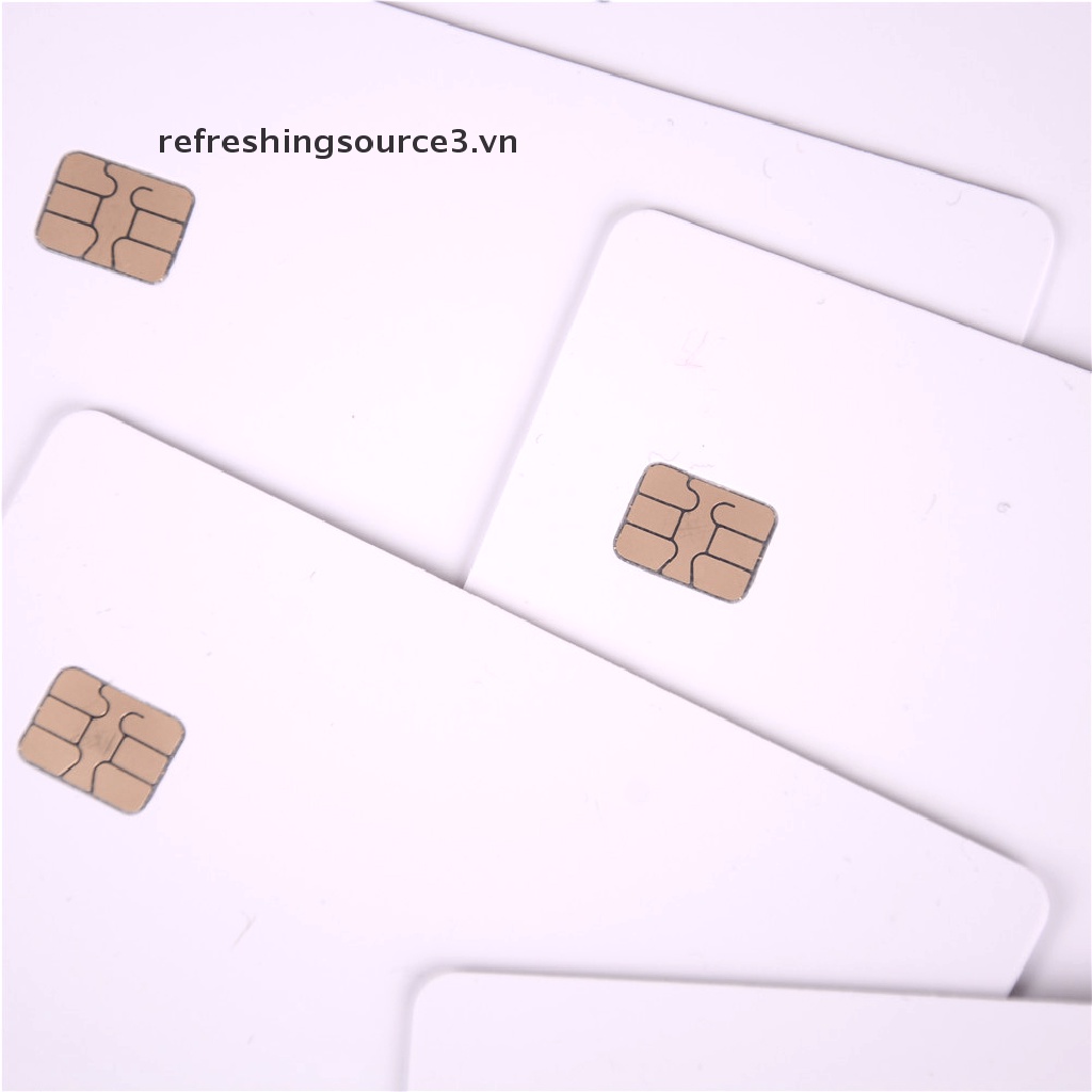 Bộ 5 Chip Trắng IC SLE4442 PVC An Toàn