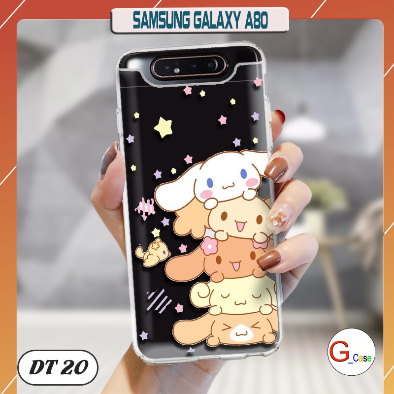 Ốp lưng SAMSUNG GALAXY A80 dẻo trong in hình