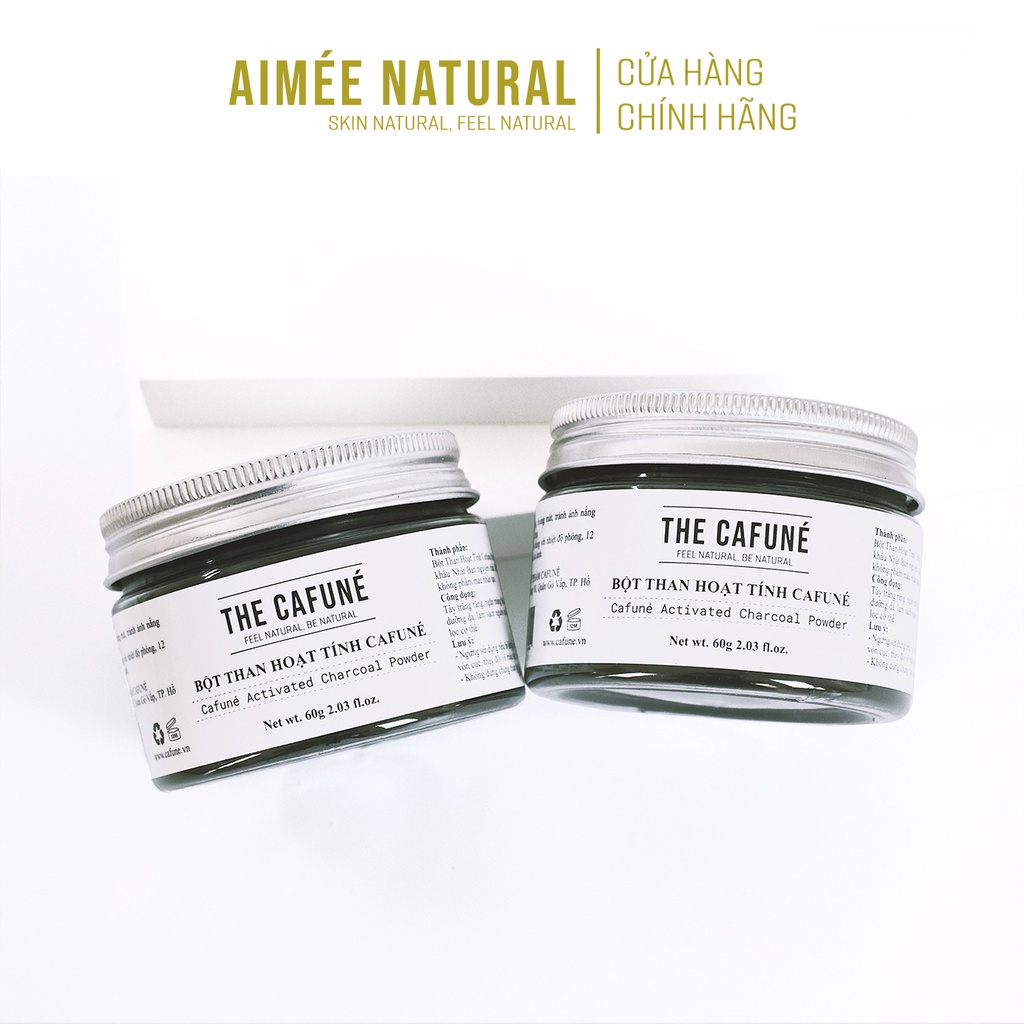 Bột than tre hoạt tính làm trắng răng Nhật Bản Cafuné 120g - Timeduo.vn Mỹ phẩm chính hãng