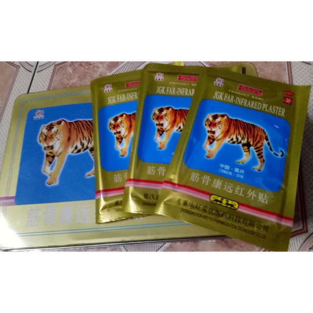 05 gói cao dán con cọp