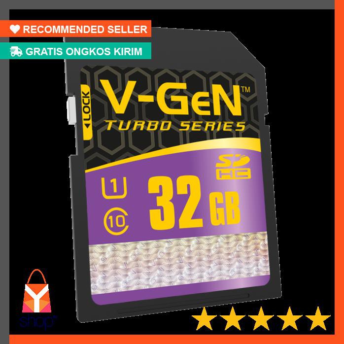 Thẻ Nhớ Sd | 32gb Turbo V-gen | 32 Gb