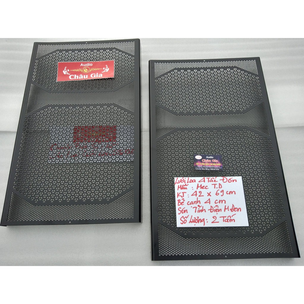 Lưới loa 4 tấc đơn 42cm 69cm 2 tấm