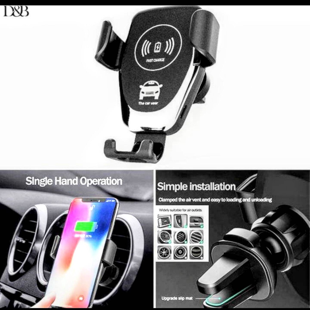 BỘ SẠC ĐIỆN THOẠI KHÔNG DÂY GẮN XE HƠI ÔTÔ MẪU MỚI SẠC THÔNG MINH SẠC NHANH, 4CAR