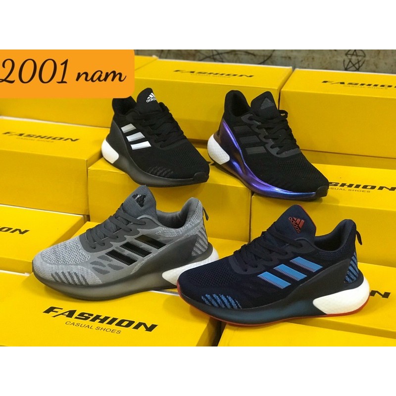 [ Full Box ] - Giày Thể Thao Nam Adidas Aphabounce Bản Mới Nhất 2021 - Giày sneaker 2021 - Bản Xanh Trắng