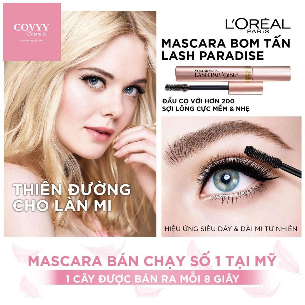 Mascara L'oreal 🍒FREESHIP🍒 Làm dài và dày mi L'Oreal Paris Voluminous Lash Paradise Mascara 7.6ml.