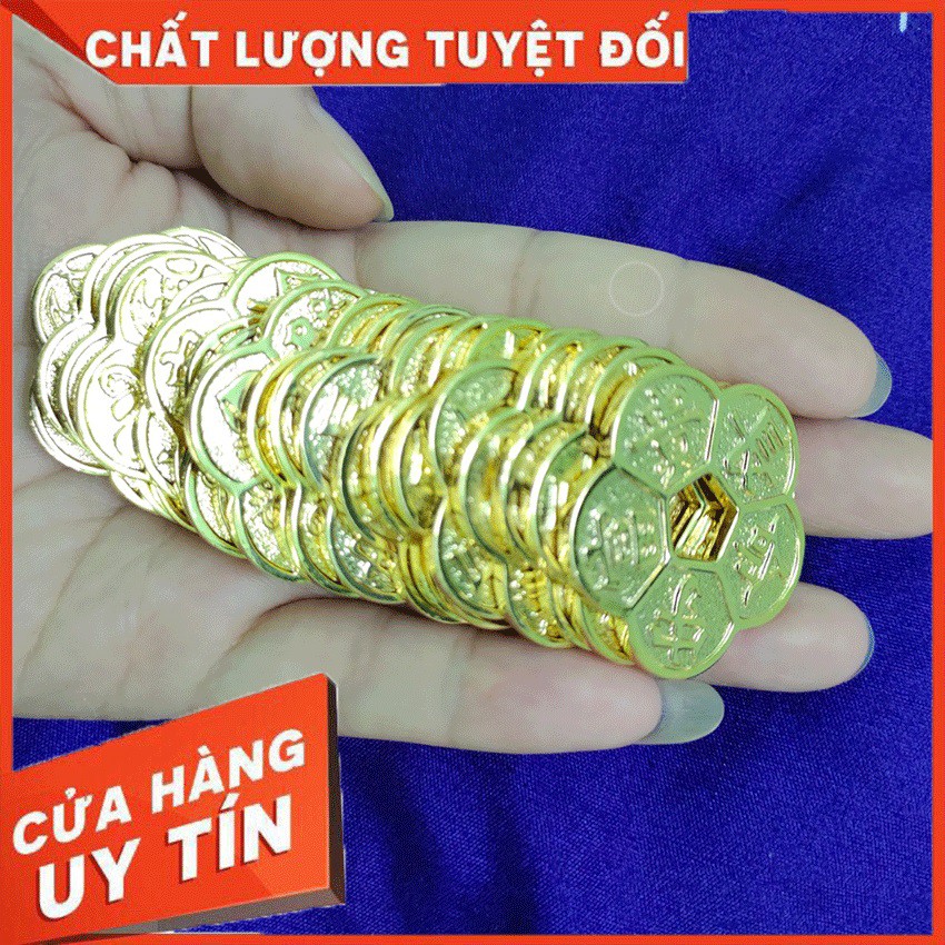 Đồng Xu Hoa Mai Giữ Tiền, Chiêu Tài, Nạp Phúc, Tăng lộc, Hóa Sát - PHONG THỦY LIÊN HOA