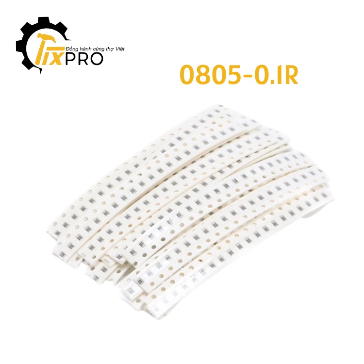 Điện trở dán 0805-0.1R 1% 2.0x1.2mm (Túi 100c)