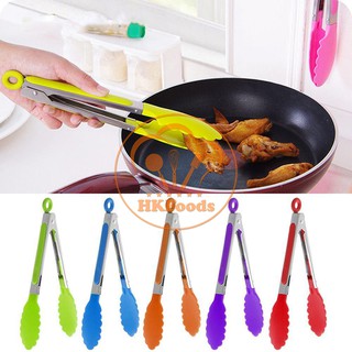Kẹp gắp bánh, dụng cụ gắp thức ăn silicon 21cm