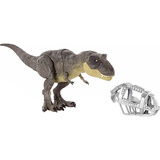 Đồ Chơi Mô Hình Khủng Long Tyrannosaurus Rex Figure Camp Cretaceous Dinosaur Escape Toy with Stomping‘N Escape