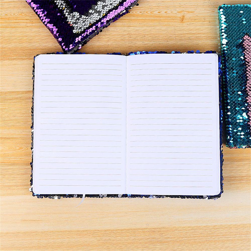 PEWANY Sổ Tay Khổ A5 Đính Kim Sa Sáng Tạo Cho Bé