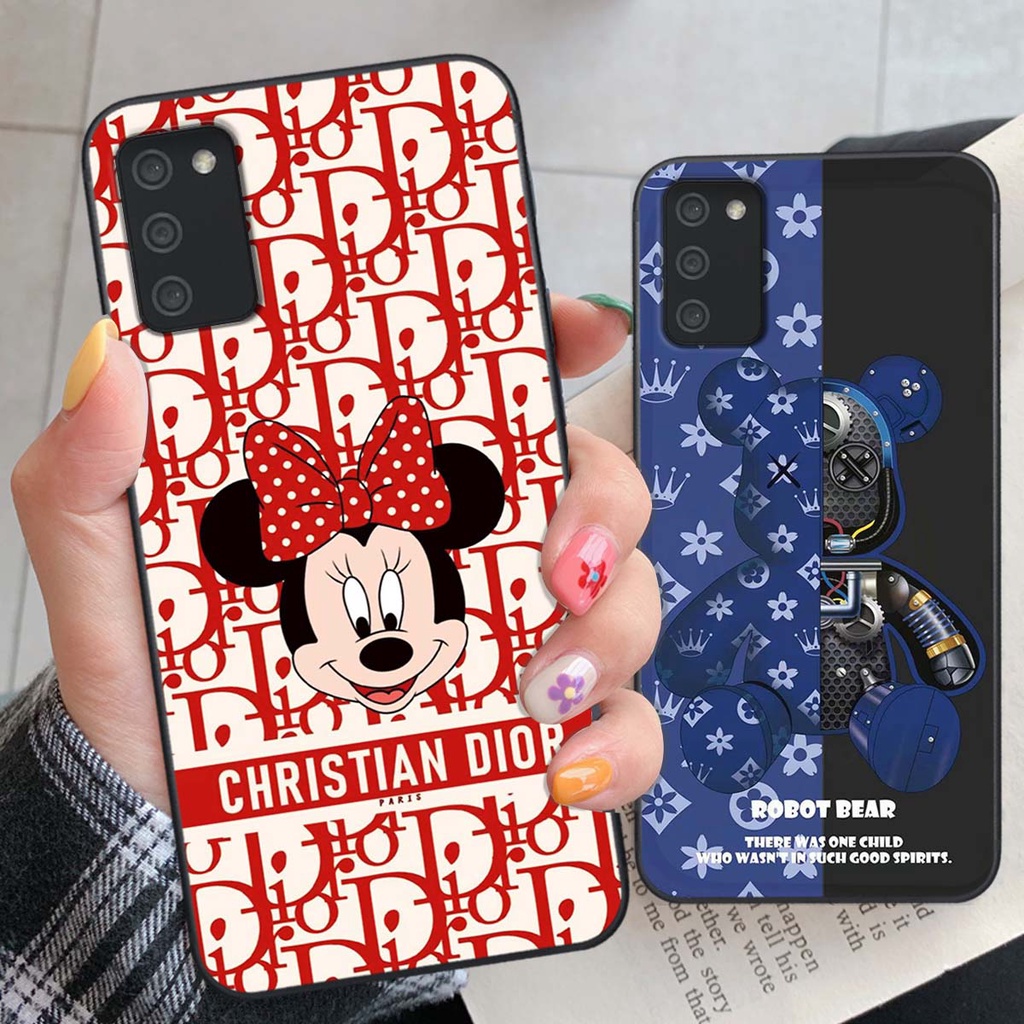 Ốp lưng Samsung A03S hình thương hiệu, thời trang, cute, đáng yêu
