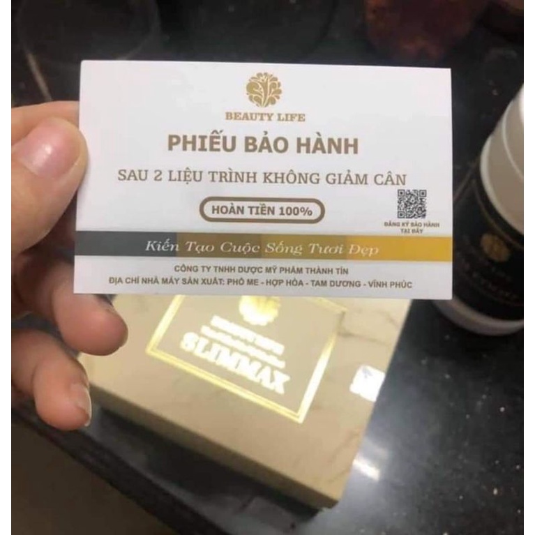 Trà Giảm Cân Sinh Học SLIMMAX-SLIMFOOD( cam kết không giảm hoàn tiền )