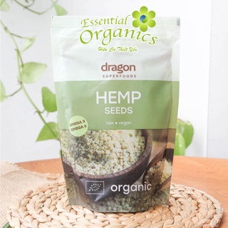 Hạt gai dầu hữu cơ Dragon Superfoods 200g (Organic Hemp Seeds)