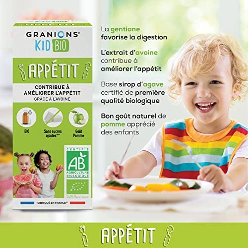 Siro ăn ngon Granions Kid Bio Appétit 125ml cho bé date 04/2025