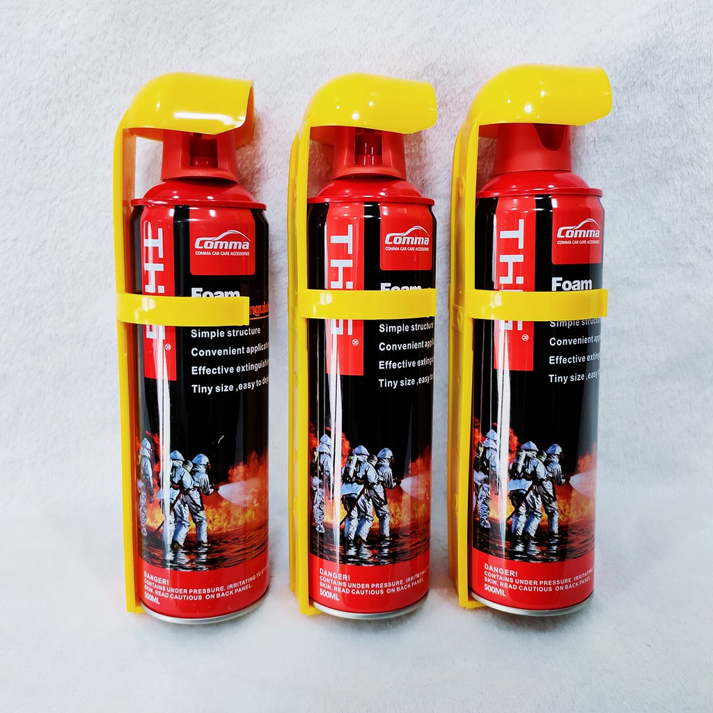 [LOẠI TỐT] Bình Cứu Hỏa Mini - Chai Xịt Chữa Cháy Trên Ô Tô - THIS Foam Fire Exstinguisher - Dập Tắt Siêu Nhanh - NDZUNG