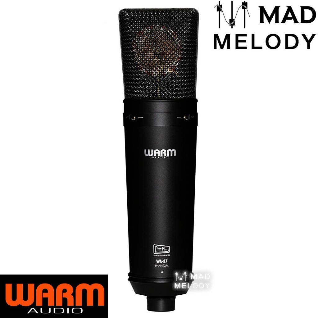 Warm Audio WA-87 Condenser Microphone Black