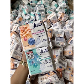 Băng vệ sinh jessa Đức 16 & 12 miếng