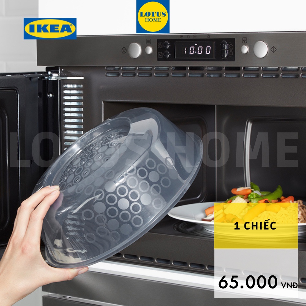 IKEA Nắp đậy lò vi sóng IKEA Prickig CẢNH BÁO Không được bật chế độ nướng có thể bị chảy.