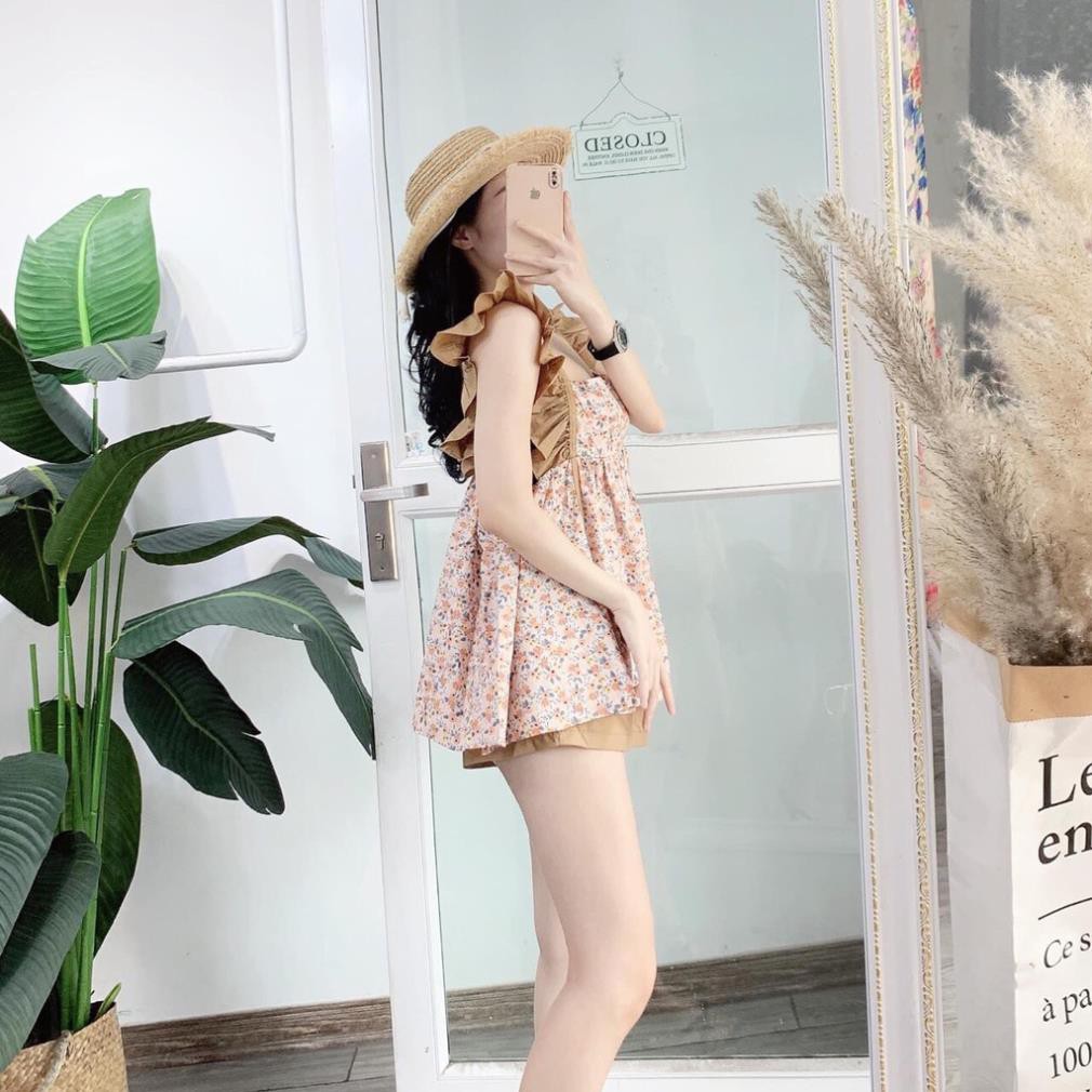 Sét Áo Babydoll Cánh Tiên Siêu Xinh Kèm Quần Sooc | BigBuy360 - bigbuy360.vn