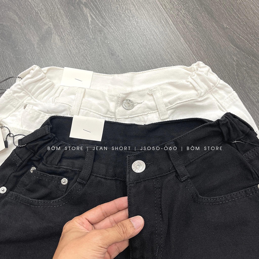 Quần Jean Short Nam Trơn Lưng Thun BEACON DENIM Trẻ Trung Phù Hợp Mang Đi Biển, Mang Hàng Ngày Mã JS050/060
