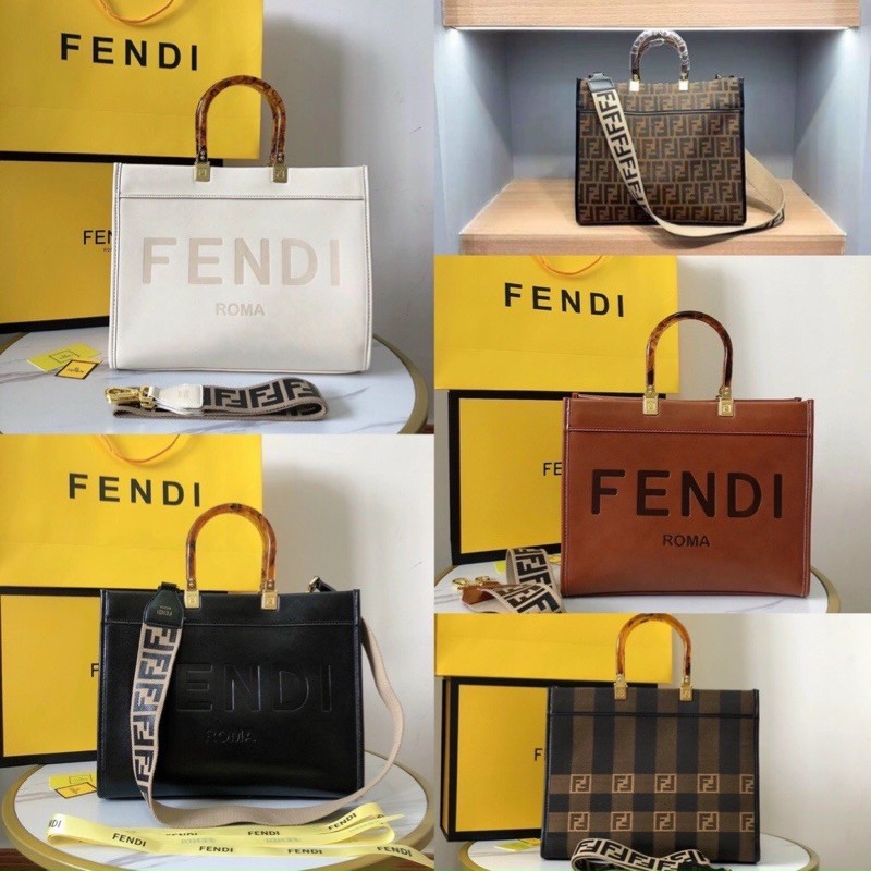 Em túi Fendi thời thượng đựng được rất nhiều đồ ạ