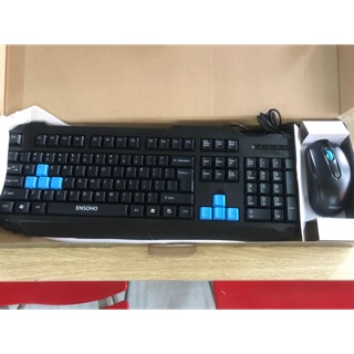 Bộ Phím chuột Văn phòng Ensoho S50 có dây giá rẻ
